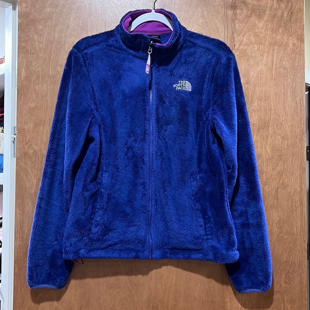 Blue/Purple North Face Osito Fleece Jacket